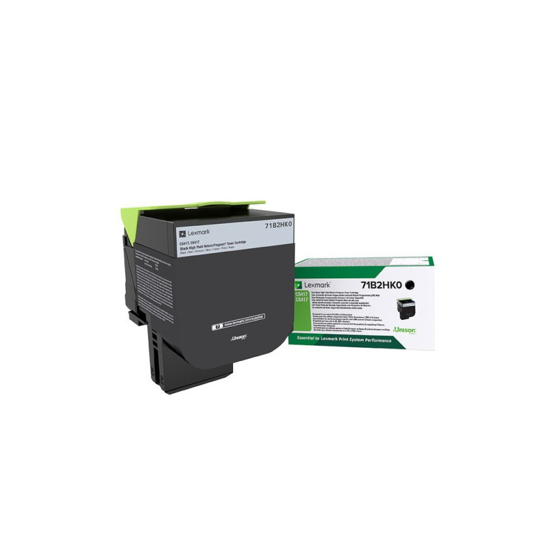 Toner authentique Lexmark 71B2HK0 - noir