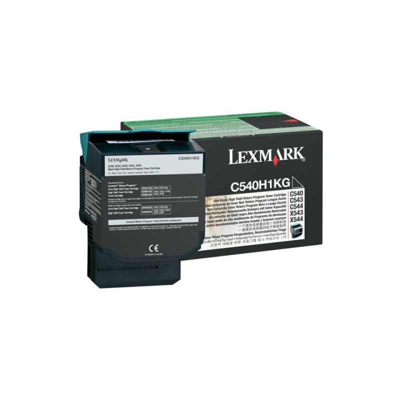 Toner authentique Lexmark 0C540H1KG - noir