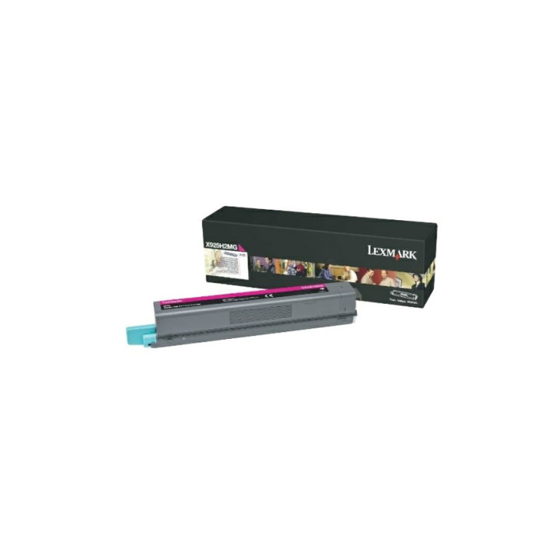 Toner authentique Lexmark X925H2MG - Magenta