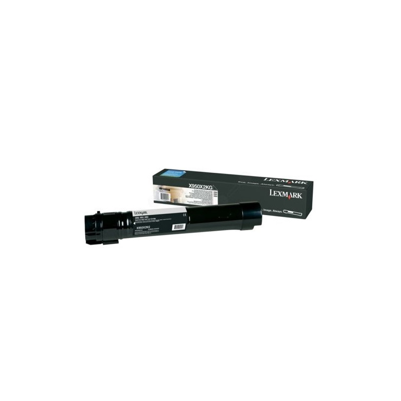 Toner authentique Lexmark X950X2KG - noir