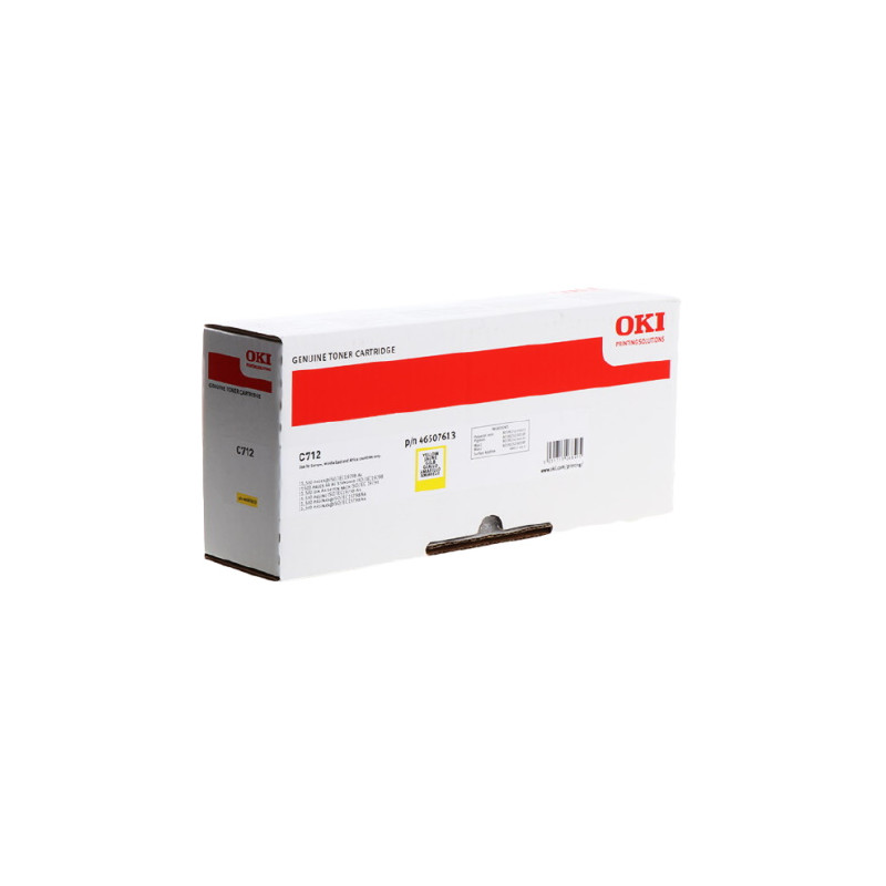 OKI 712 - Toner authentique Oki 46507613 - Yellow