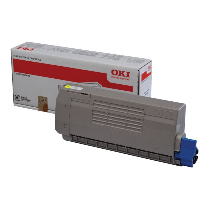 OKI OT760Y - Toner authentique Oki 45396301 - Jaune