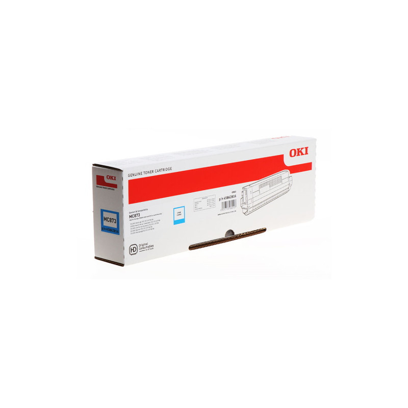 Toner authentique Oki 45862816 - Cyan