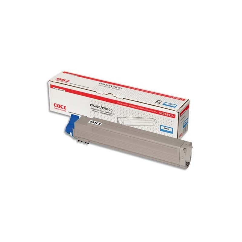 OKI OT9600C - Toner authentique Oki 42918915 - Cyan