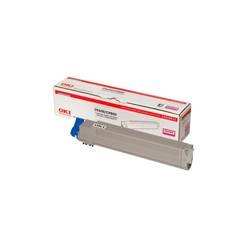 OKI OT9600M - Toner authentique Oki 42918914 - Magenta