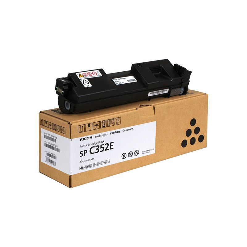 Ricoh 407383 - Toner authentique 407383, TYPESP352E - Black