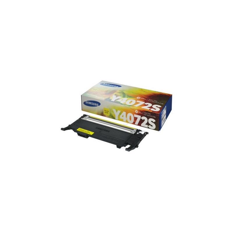 Toner authentique Samsung CLTY4072SELS, Y4072S - Jaune