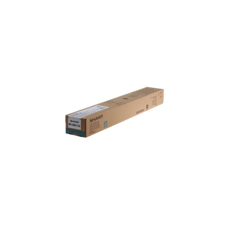 Toner authentique Sharp MX36GTCA - Cyan