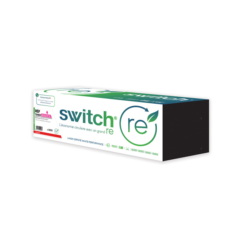 Canon 067H - SWITCH toner puce OEM compatible 5104C002 - Magenta