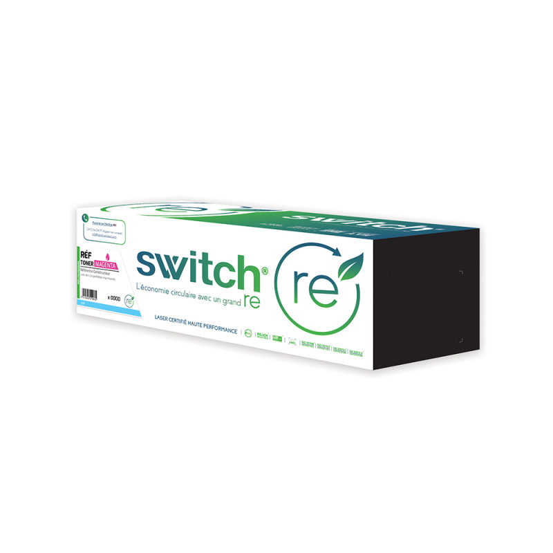 Hp 415X - SWITCH Toner puce OEM compatible W2033X, 415X - Magenta
