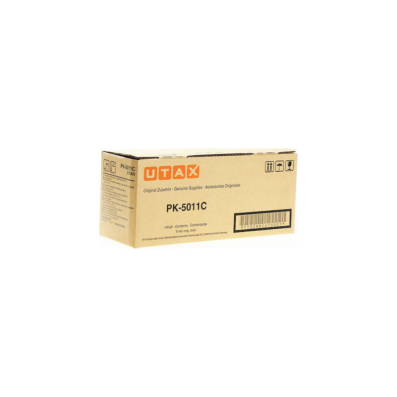 Triumph Adler 5011 - Toner authentique PK5011C - Cyan